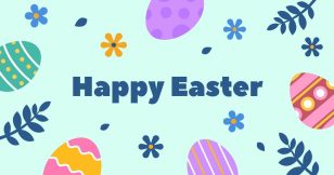 Happy Easter Facebook Post