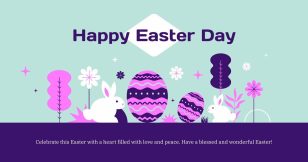 Happy Easter Wishes Facebook Post