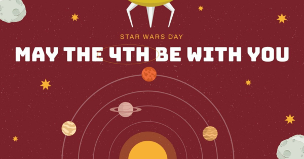 May the 4th Be With You Facebook Post