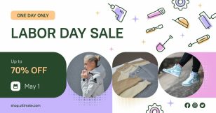 Labor Day Sale Deals Facebook Post