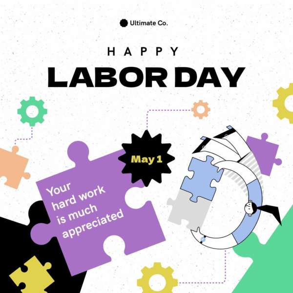 Happy Labor Day Instagram Post