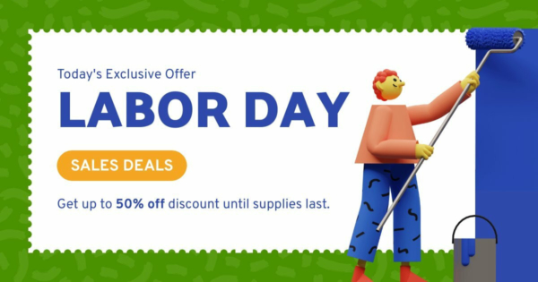 Labor Day Sales Deals Facebook Post