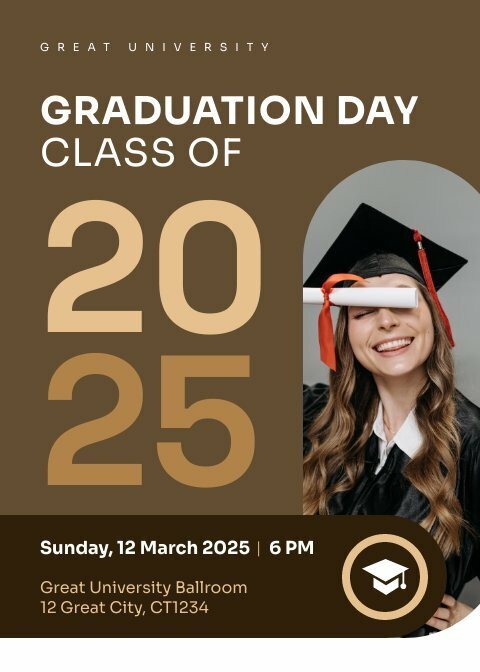 Graduation Celebration Invitation Card