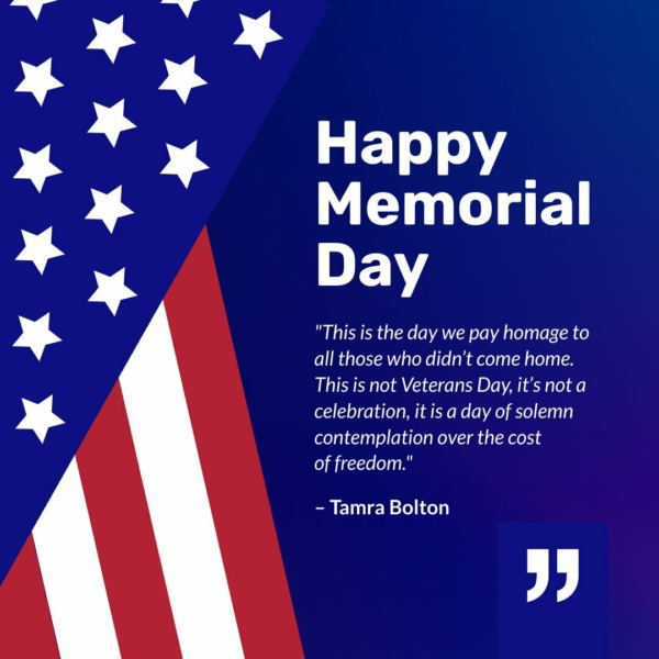 Memorial Day Quotes Instagram Post