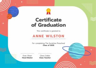 Preschool Certificate