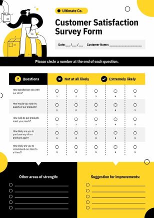 Customer Satisfaction Survey Form