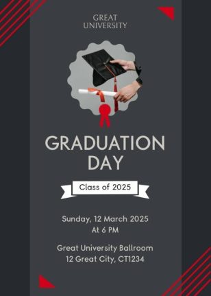 Graduation Invitation Card