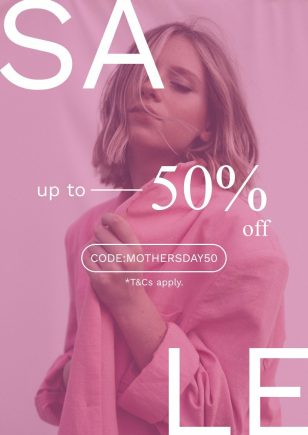 Minimalist Mother’s Day Sale