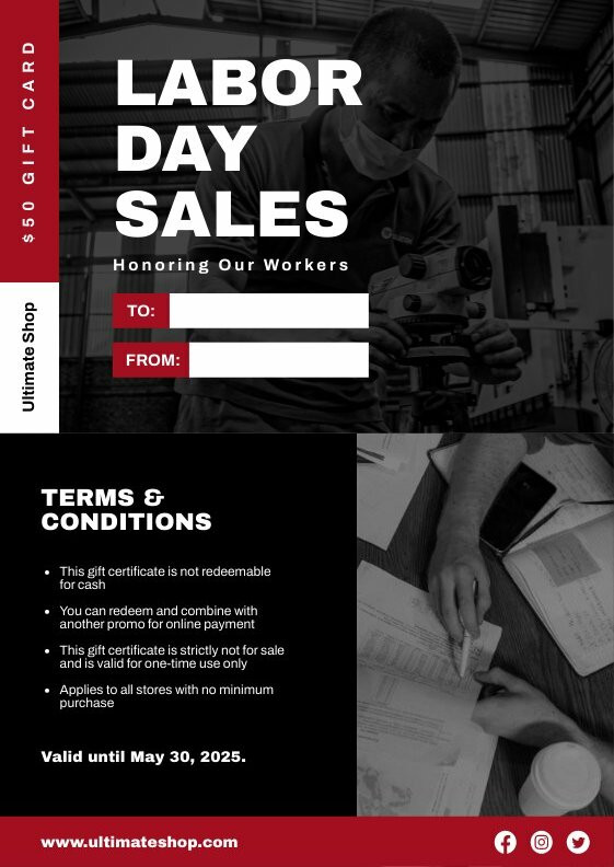 Labor Day Sales