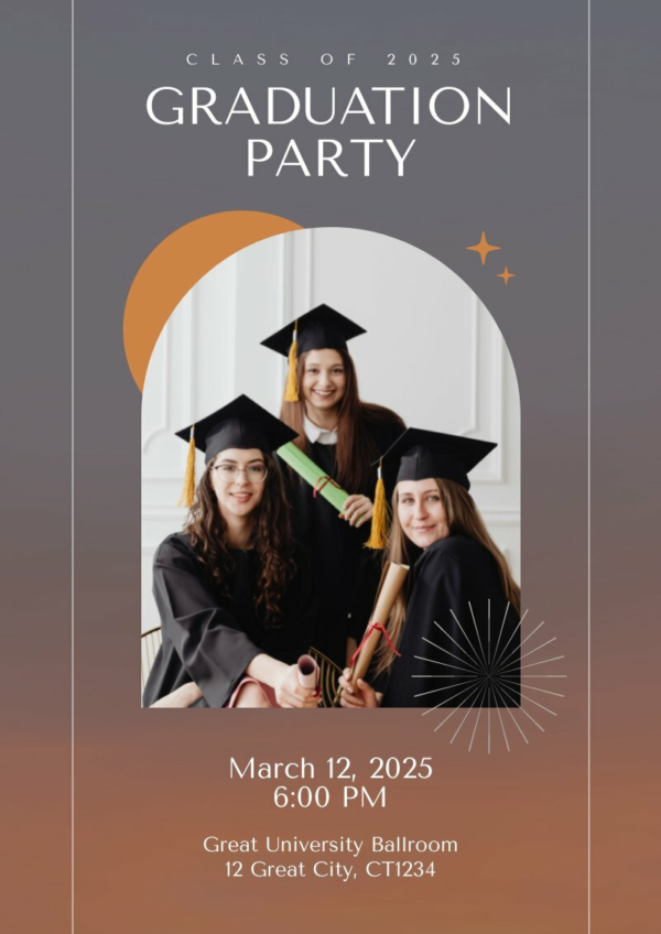 Congratulations Graduation Poster