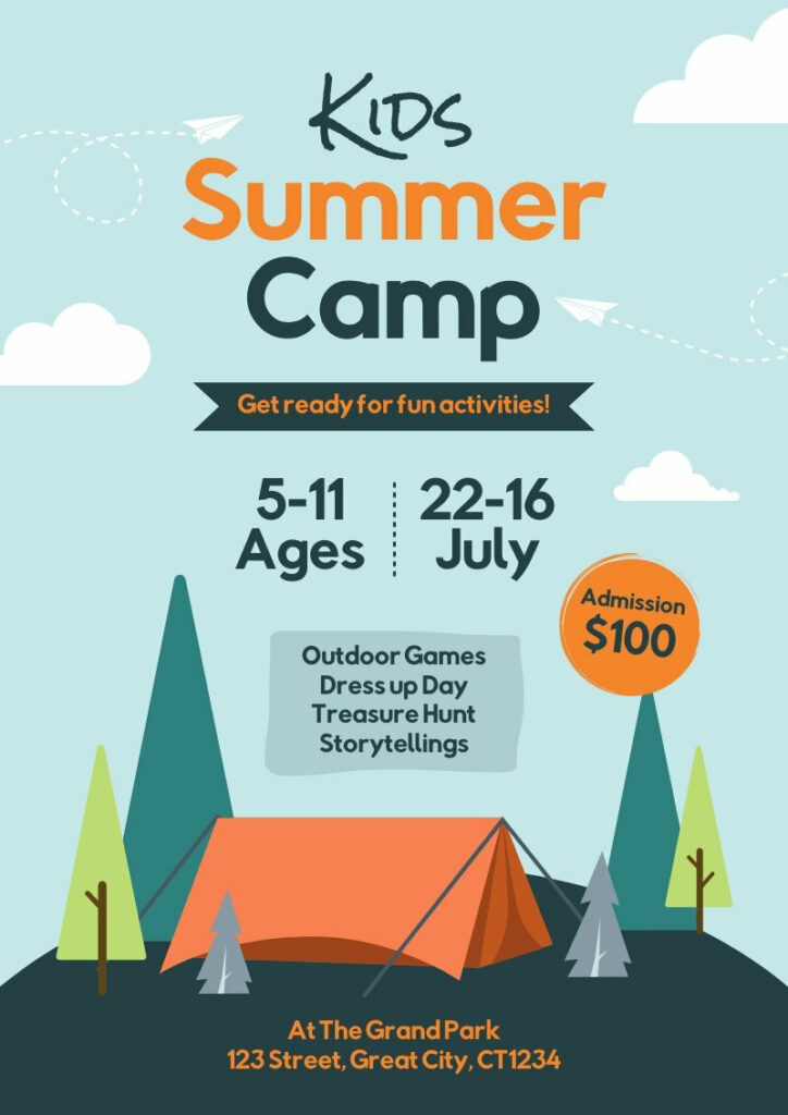 camp flyer