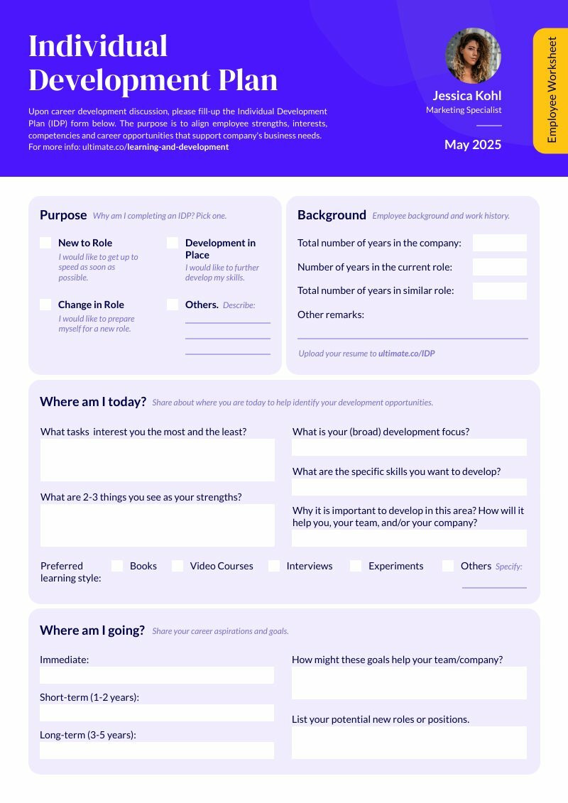 personal development checklist template you can edit download and print 