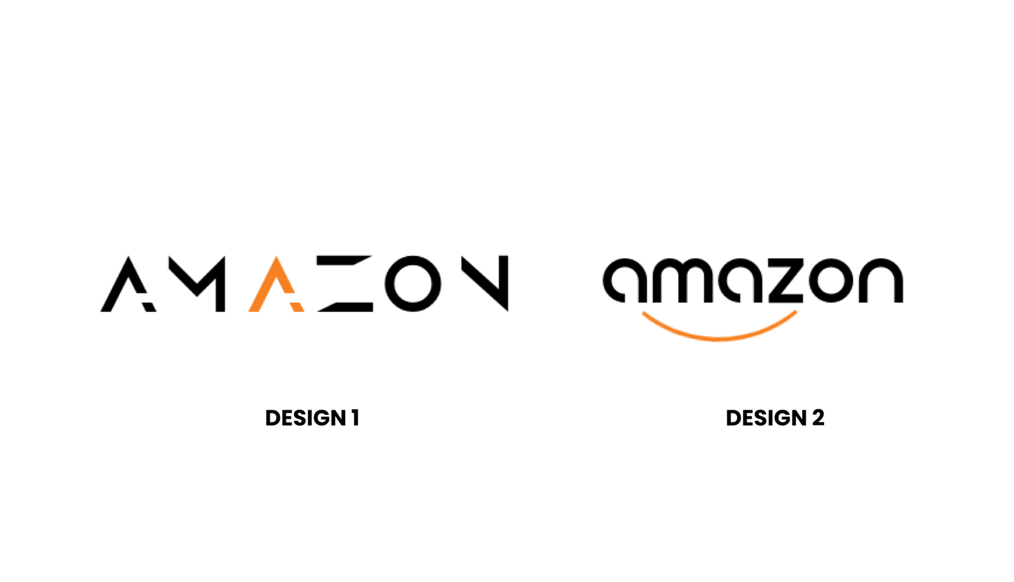 amazon logo redesigned