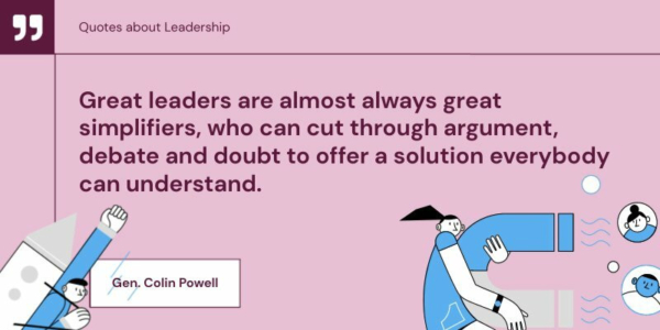 Quotes about Leadership Twitter Post