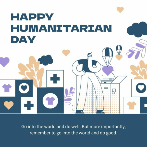 World Humanitarian Day Instagram Post