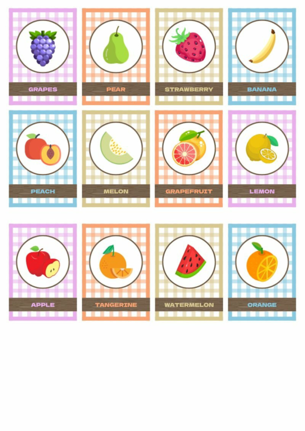 Fruits Flashcards