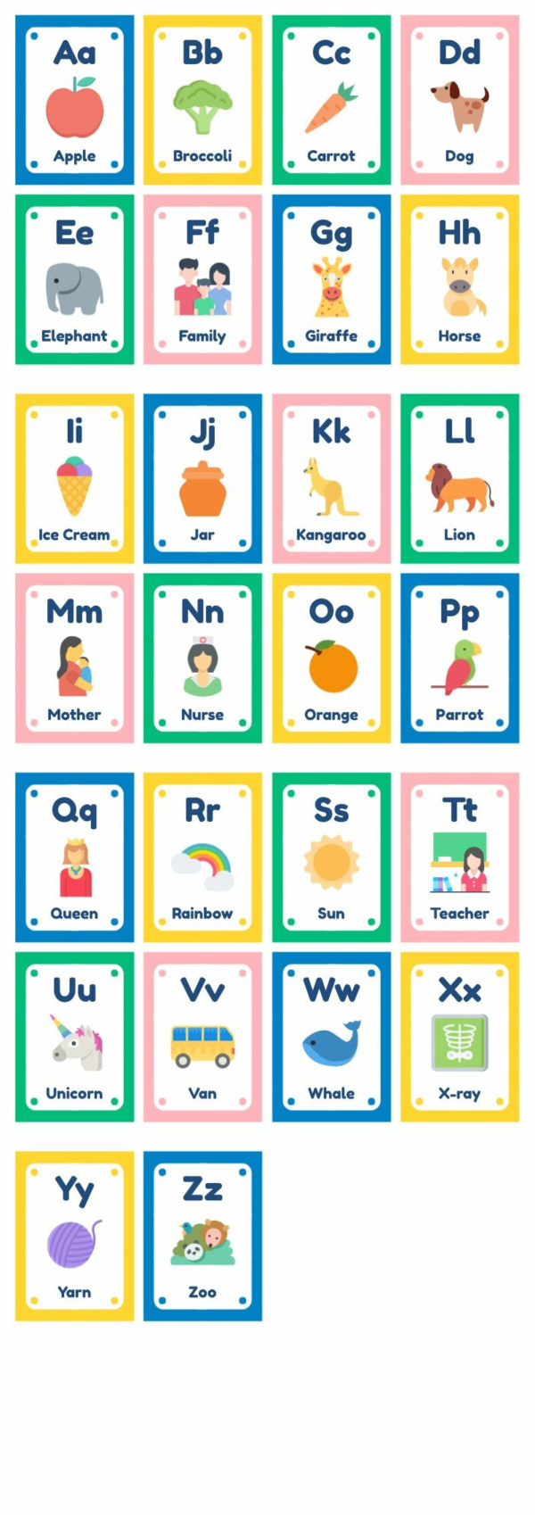 Alphabet Flashcards