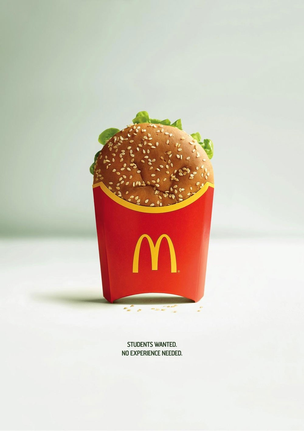 another clever job advertisement by mcdonalds