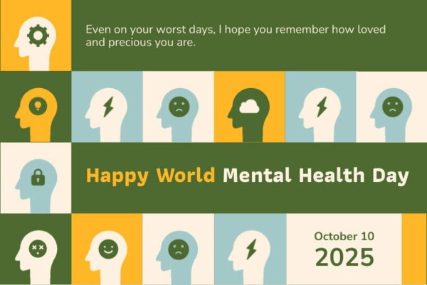 Mental Health Awareness Day LinkedIn Post