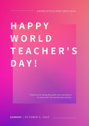 World Teacher's Day