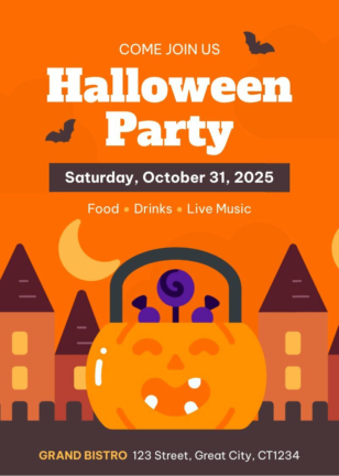 Halloween Party Invitation