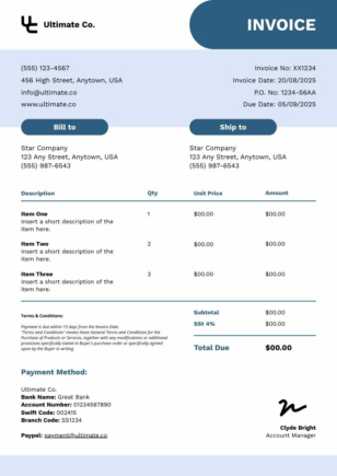 Commercial Invoice