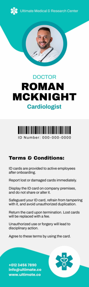 Hospital ID Card