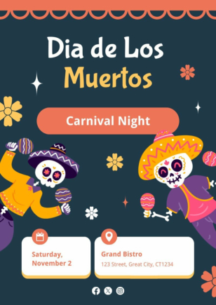 Day of the Dead Festival Poster