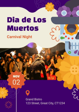 Dia de Los Muertos Flyer