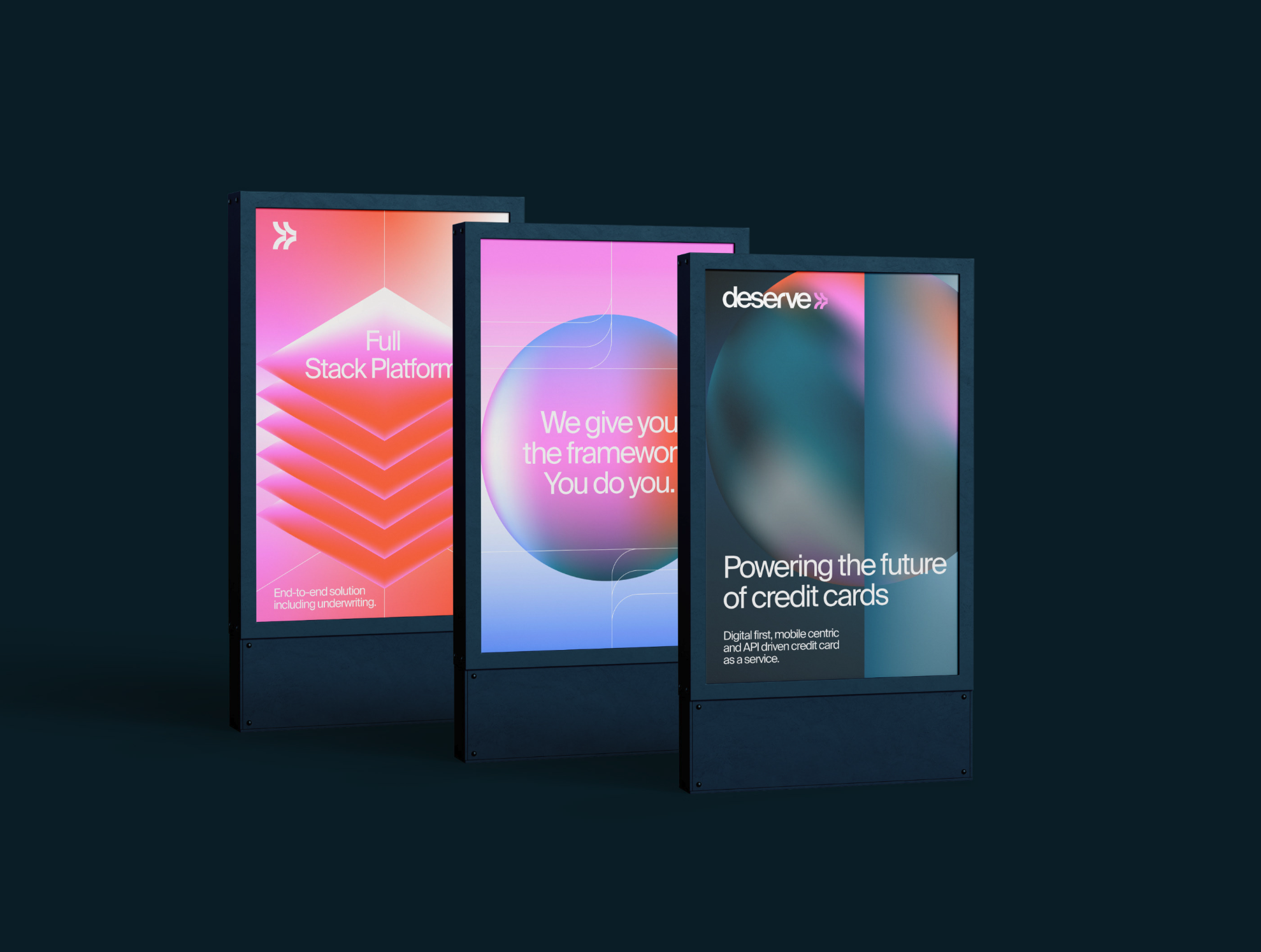 branding design featuring gradient leak graphic design trend