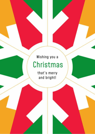 Greeting Card of Christmas