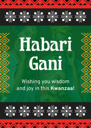 Kwanzaa Card