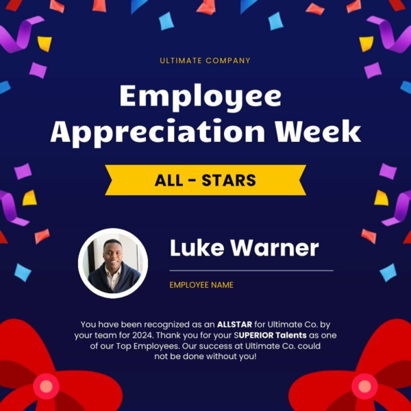 Decorative Employee Appreciation