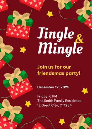 Friendsmas Invite