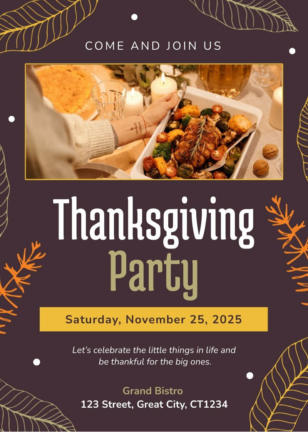 Thanksgiving Invitation