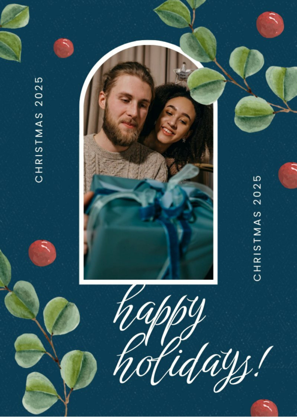 Modern Holiday Card