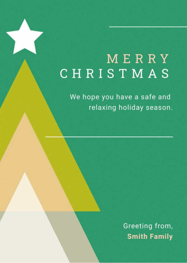 Simple Christmas Card