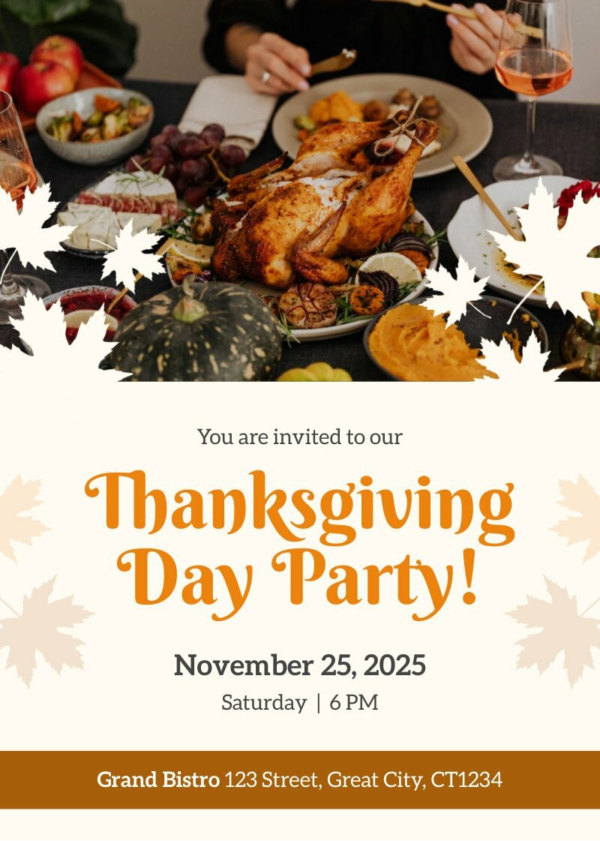 Thanksgiving Day Invitation