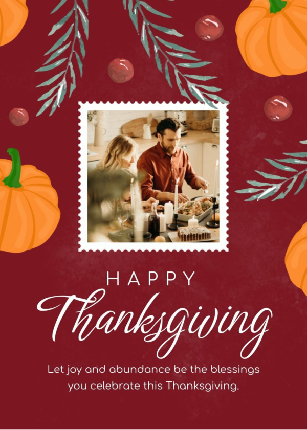 Happy Thanksgiving Card