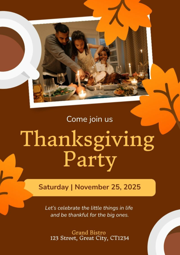 Thanksgiving Flyer