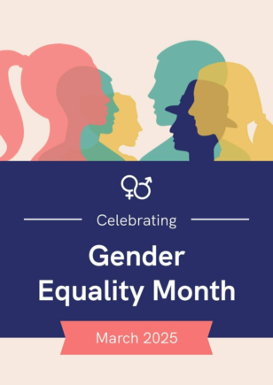 Modern Gender Equality Month Poster