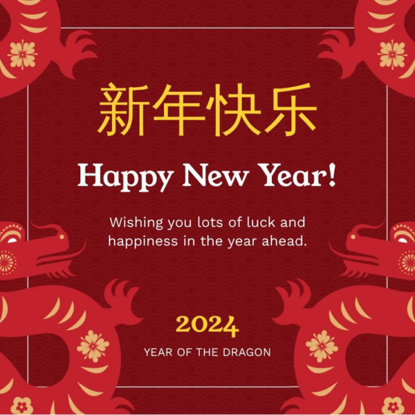 Happy Chinese New Year Instagram Post