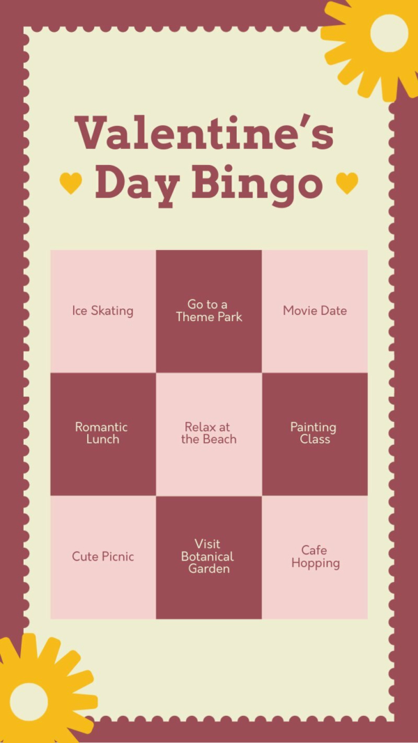 Valentine’s Day Bingo Instagram Story