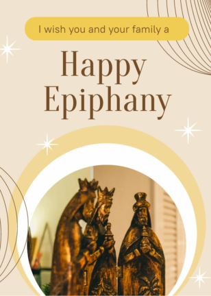 Epiphany Day Card