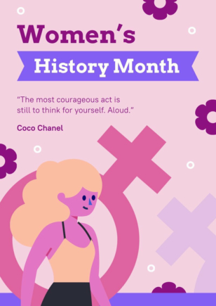 Women’s History Month Poster