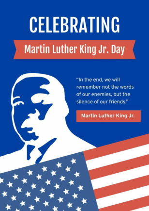 Martin Luther King Jr. Day Poster