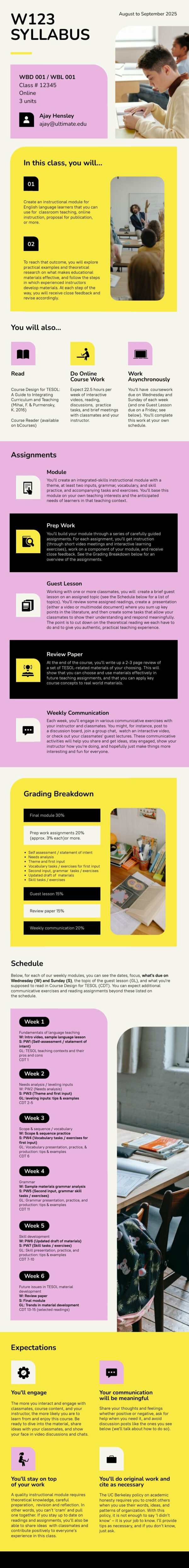 Syllabus Template