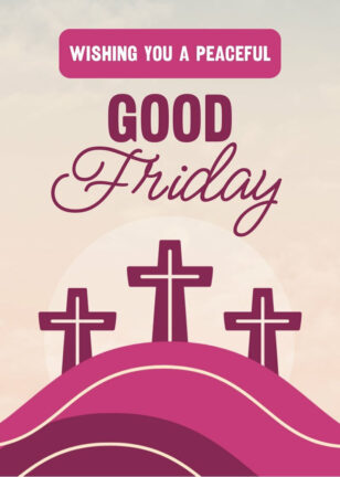 Good Friday Greeting Card