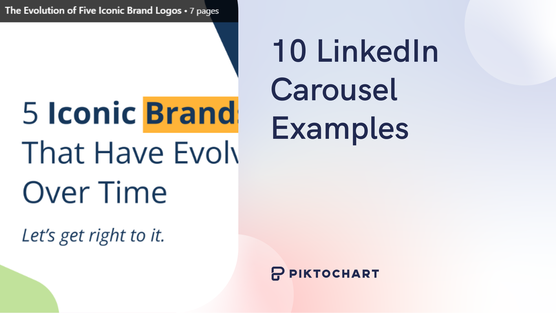 10 linkedin carousel examples featured image